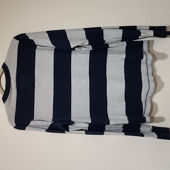 Abercrombie & Fitch Rugby Shirt Long Sleeved Stripes Embroidered Logo size XL - Picture 7 of 7